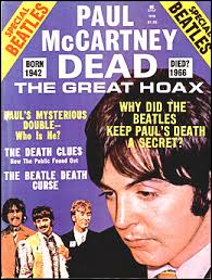 The cover of a mag on the Paul is dead rumour