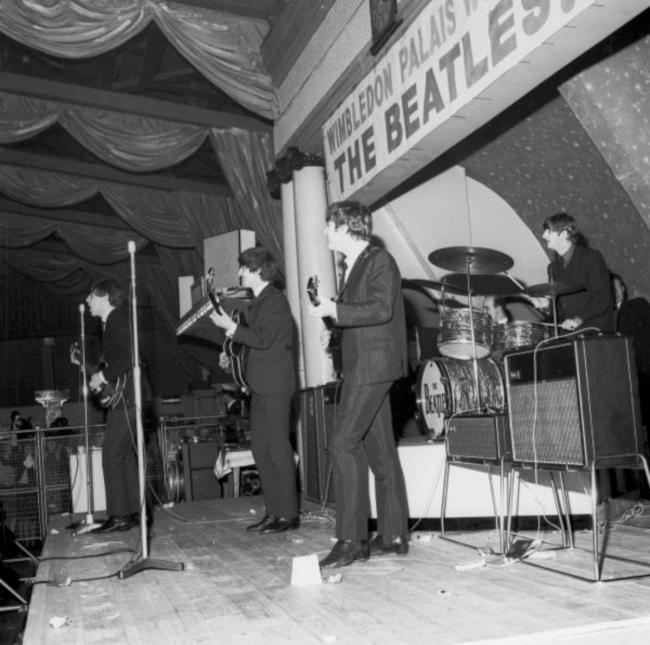 The Beatles at the Wimbledon Palais 1963