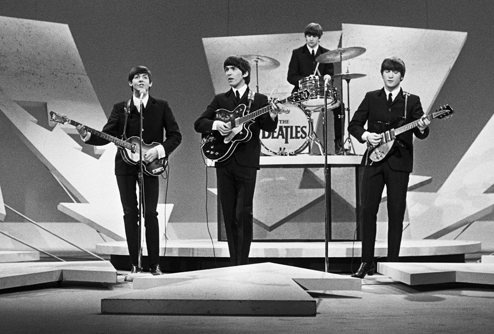 The Beatles on the Ed Sullivan Show 9th February 1964