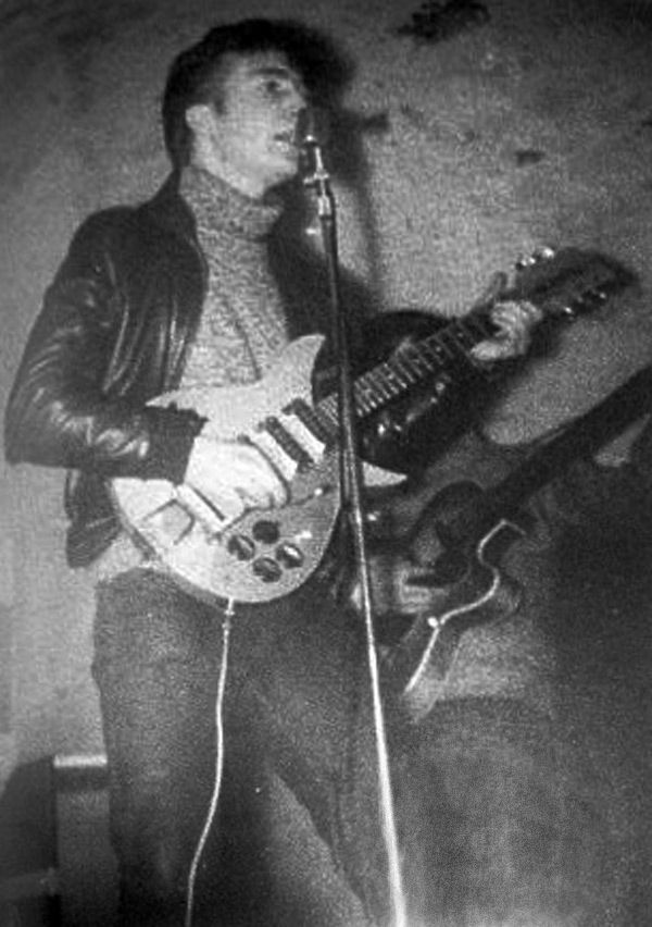 John Lennon at the Cavern Club - February 9th 1961.