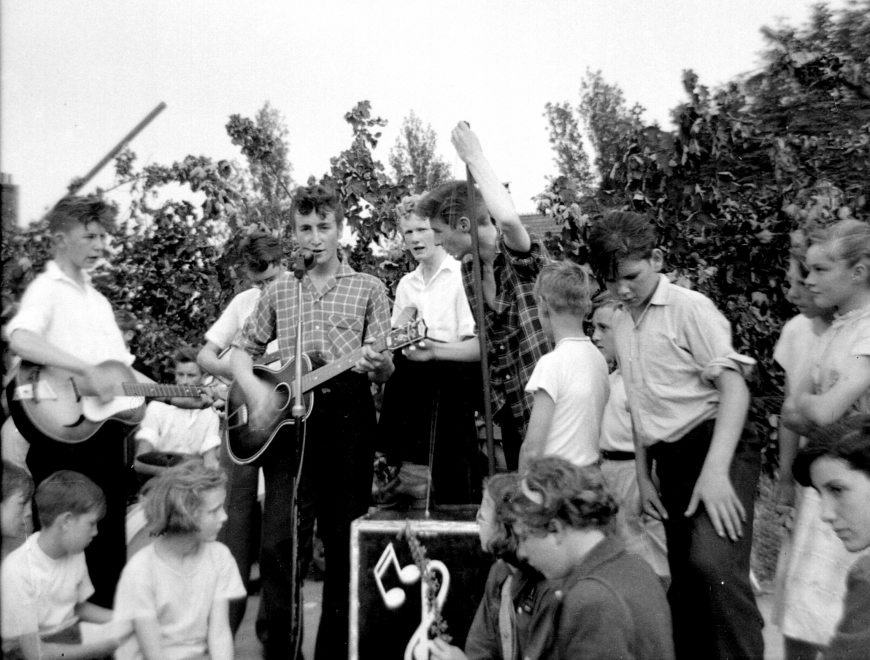The Quarrymen at St Peter's Church Fete - 6th July 1957