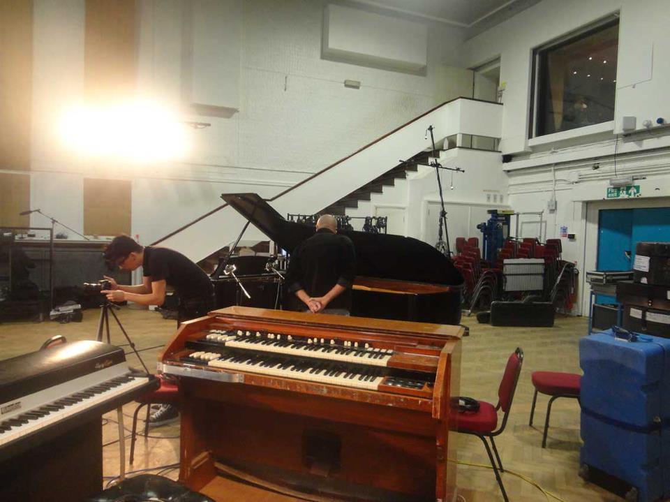 Studio 2 at Abbey Road Studios. The Hammond organ was used on Beatles records