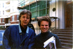 Paul McCartney with Richard Porter