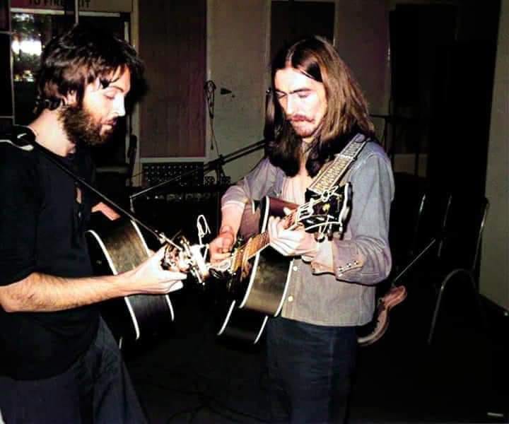 Rare Photo of Paul and George Released by Harrison Family