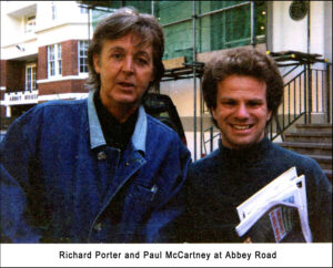 Richard Porter and Paul McCartney