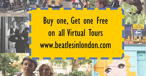 Beatles London Virtual Tours #BlackFriday