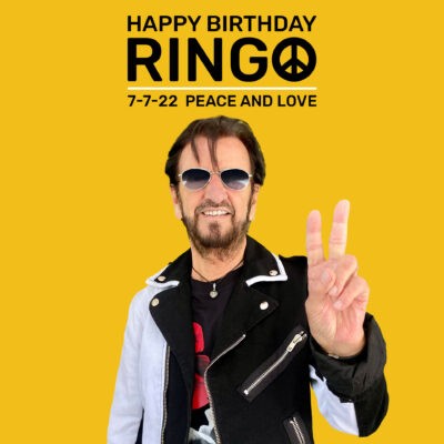 ビートルズ　Ringo Starr Peace and Love アート新品 ビートルズ Ringo Starr Peace and Love アート新品